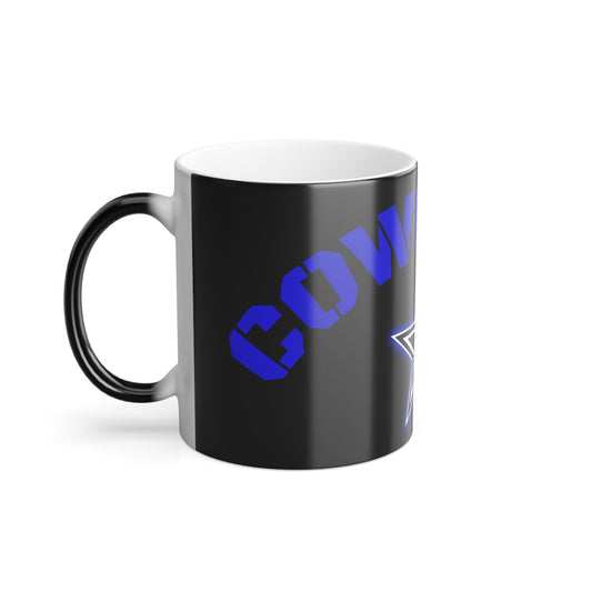 Dallas Cowboys Color- Mug — 11oz Heat reveal Coffee Cup