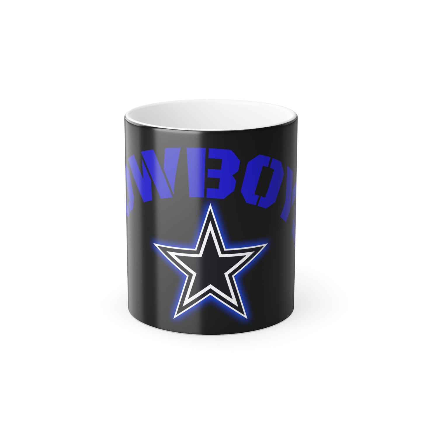 Dallas Cowboys Color- Mug — 11oz Heat reveal Coffee Cup